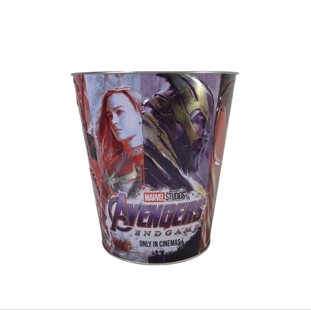 Avengers Endgame AMC Theater Exclusive Limited Popcorn Tin Bucket 2019